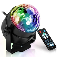 LED Party Light mini diszkógömb party kellék