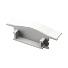 LED Profiles ALP-001 Véglezáró alumínium LED profilhoz - fehér villanyszerelés