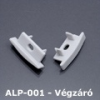 LED Profiles ALP-001 Véglezáró alumínium LED profilhoz - szürke