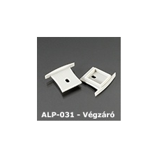 LED Profiles ALP-031 Véglezáró alumínium LED profilhoz, szürke villanyszerelés