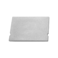 LED Profiles Surface-7 Alumínium U profilhoz végzáró (LP107-END) szürke villanyszerelés