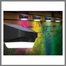  LED RGB napelemes kerti lámpa 1+1 akció  ZT123182 kültéri világítás