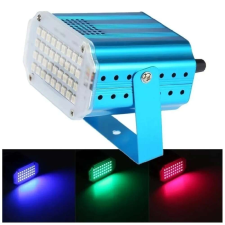 LED stroboszkóp, hang érzékelős, fehér (BBL) party kellék