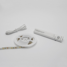  LED szalag mozgásérzékelővel, elemes biztonságtechnikai eszköz