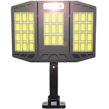 LED szolár lámpa mozgásérzékelővel 10000 Lm TRIPLE COB kültéri világítás