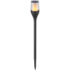  LED-talajtüske láng hatású 7,5 cm x 7,5 cm x 64,5 cm fekete