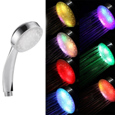 LED zuhanyfej 7 színű romantikus LED zuhany csaptelep