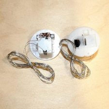  Ledfűzér, melegfehér, 10 led - 1 m (az ár 1 ledfűzérre vonatkozik) dekorációs kellék