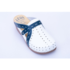 Ledi 311/5 női klumpa fehér-kék színben munkavédelmi cipő