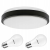 Ledlux LX-924-02 mennyezeti, oldalfali lámpa, 2xE27 6000k, fekete