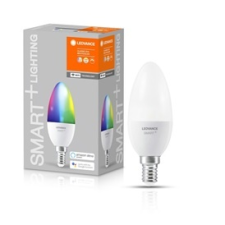 Ledvance 4058075485570 Smart+ Wifi vezérlésű 5W RGBW E14 dimmelhető gyertya LED fényforrás izzó