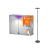 Ledvance Gmbh LED állólámpa, álló, 24W, 850lm, RGB CCT, szabályozható fényerővel, állítható, fekete, SMART+ WiFi, mosógép, Luminare Ledvance