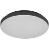 Ledvance Gmbh Ledvance Essential Orbis – Fröccsenésvédett fekete LED mennyezeti lámpa, 18W, 1200lm, 3000K melegfehér, 120° sugárzási szög, 30.000 óra élettartam