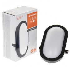 Ledvance Gmbh Ledvance LED hajólámpa kültérre, hidegfehér, 11 W, fekete (Bulkhead) kültéri világítás