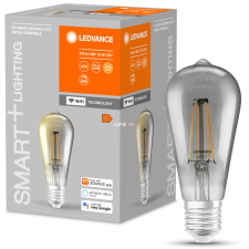 Ledvance Gmbh Ledvance Smart+ WIFI Edison filament LED E27, 6W, 540lm, 2500K, Smoke izzó