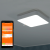 Ledvance Gmbh Ledvance Smart+ WIFI okos mennyezeti LED lámpa, színes háttérvilágítással, hideg/melegfehér, 28 W, fehér (Orbis Backlight Square RGBW)
