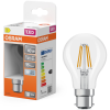 Ledvance Gmbh Osram B22d LED 3,4W, 470 lm, 4000 K, hidegfehér, áttetsző üveg-40 W izzó helyett - Star Classic A filament