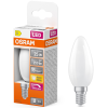Ledvance Gmbh Osram E14 LED gyertya, 1,8W, 250 lm, 2700 K, melegfehér, dimmelhető, opál üveg-25 W izzó helyett - Superstar Classic B