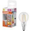Ledvance Gmbh Osram E14 LED kisgömb, 1W, 136 lm, 2700 K, melegfehér, áttetsző üveg-15 W izzó helyett - Superstar Classic P filament