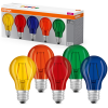 Ledvance Gmbh Osram E27 dekor LED 2,5W színes üveg, 5 darabos -Star Decor Classic A