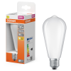 Ledvance Gmbh Osram E27 LED Edison, 3,4W, 470 lm, 2700 K, melegfehér, opál üveg-40 W izzó helyett - Star Classic