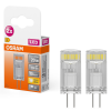 Ledvance Gmbh Osram G4 LED tűlábas, 1,5W, 200 lm, 2700 K, melegfehér, műanyag-20 W izzó helyett, 2 darabos, 2 darabos - Special Pin Clear