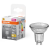 Ledvance Gmbh Osram GU10 LED 2,4W, 230 lm, 2700 K, melegfehér, áttetsző üveg-35 W izzó helyett - Star Spot PAR16