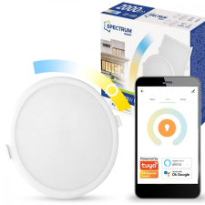 Ledvance Kerek LED panel süllyesztett 22W CCT ALGINE SPECTRUM Smart TUYA WiFi szabályozható világítás