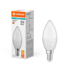 Ledvance LED izzó B37 E14 4,9W = 40W 470lm 2700K meleg fehér LEDVANCE izzó