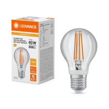 Ledvance LED izzó E27 A60 7.3W = 60W 806lm 2700K Meleg 320° Ledvance izzó