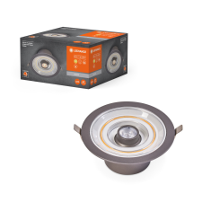 Ledvance LED spotlámpa izzós szem 9W 2700K alumínium spotlámpa Halo LEDVANCE világítás