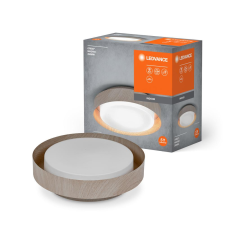 Ledvance Mennyezeti lámpa, felületre szerelhető, E27, barna, 29 cm, Orbis, Ledvance világítás