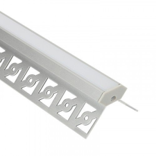 LEDvonal Alumínium profil LED szalaghoz , 2 méter/db , MATT fedővel , TRIM CORNER+ világítás