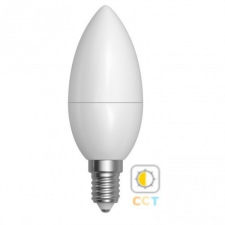 LEDvonal CCT LED lámpa , égő , gyertya , E14 , 4 Watt , dimmelhető , állítható fehér... világítás