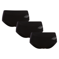 Lee Cooper 3PACK fekete Lee Cooper női alsók (PO41174) M