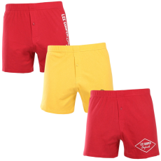 Lee Cooper 3PACK tarka Lee Cooper férfi bő szárú boxeralsó (3xPO38819/1) L