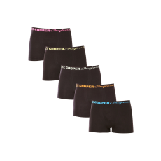 Lee Cooper 5PACK fekete Lee Cooper férfi boxeralsó (LCU3200774A-1948355) XXL