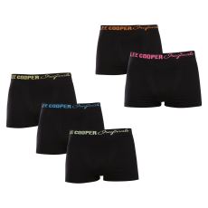 Lee Cooper 5PACK fekete Lee Cooper férfi boxeralsó (PO41058) L