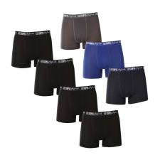 Lee Cooper 7PACK Férfi boxeralsó Lee Cooper többszínű (PO41014-mix) XL férfi alsó