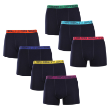 Lee Cooper 7PACK sötétkék Lee Cooper férfi boxeralsó (PO41016) XL férfi alsó