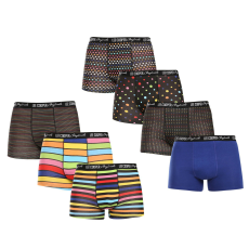 Lee Cooper 7PACK többszínű Lee Cooper férfi boxeralsó (PO41015-mix) XXL
