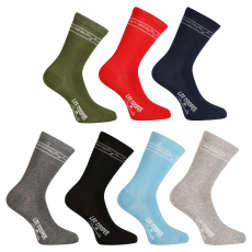Lee Cooper 7PACK zokni Lee Cooper Többszínű  hosszú (PO38802-1) M