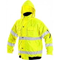 LEEDS JK60-ZL0 2XL TÉLI JÓLLÁTHATÓSÁGI DZSEKI 2IN1 SÁRGA
