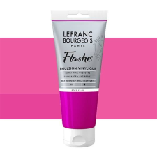 Lefranc Bourgeois L&amp;B Flashe vinil festék (akrilfesték), 80 ml - 408, fluorescent pink akrilfesték
