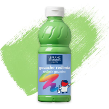 Lefranc Bourgeois Redimix tempera, 500 ml - világoszöld tempera