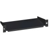  Leg.046223 tálca fix 1U-10coll 2 ponton rögzíthető csavarral MÉLY: 120 MAX: 10 kg fekete LCS2
