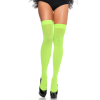 Leg Avenue Nylon Over The Knee - szexi harisnya és combfix (zöld)