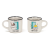 Legami S.p.A. Legami porcelán bögre szett 2db-os, 50ml, Poo HOME