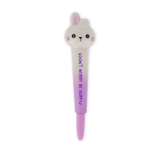 Legami S.p.A. Legami zselés toll, squeeze, nyuszi, fekete tintával STATIONERY toll