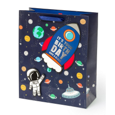 Legami Srl Legami ajándéktasak (L 26,5x32,5x11,5 cm), űrhajós PARTY ajándéktasak